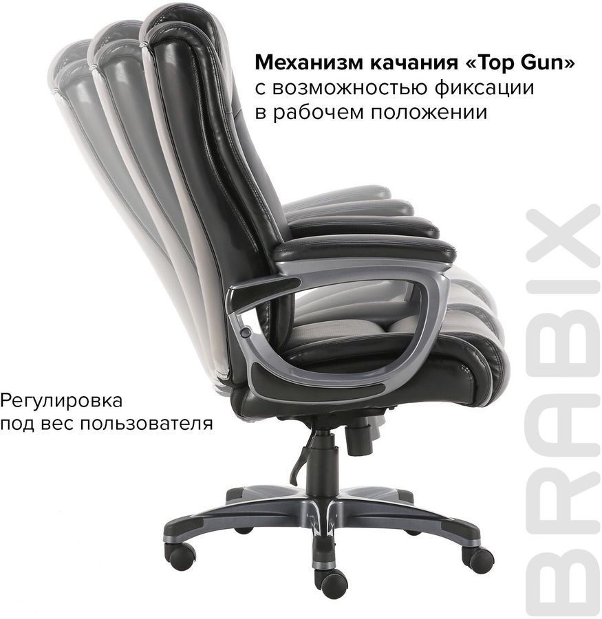 Кресло brabix solid hd 005