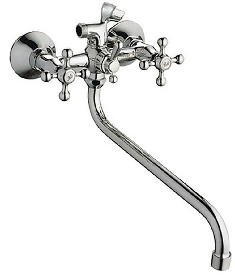 Характеристики Смеситель для ванны HAIBA HB09 HB2209, хром [HB2209 ...