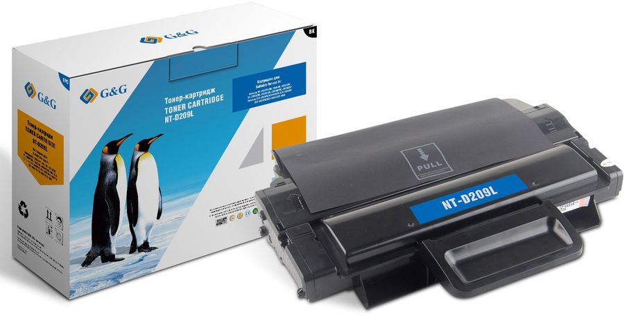Характеристики Картридж G&G NT-D209L, черный / NT-D209L (1716518 ...