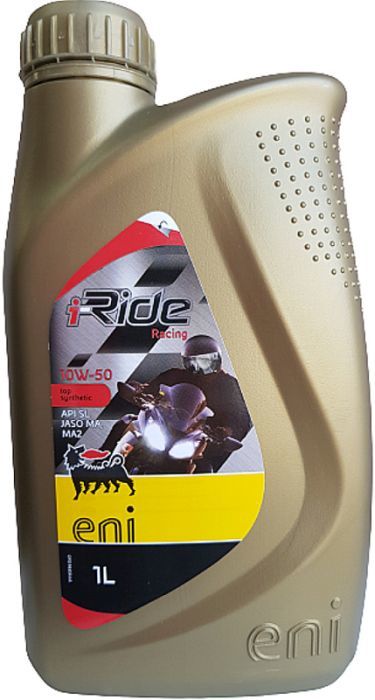 Моторное масло ENI I-Ride Racing, 10W-50, 1л, синтетическое - купить в ...