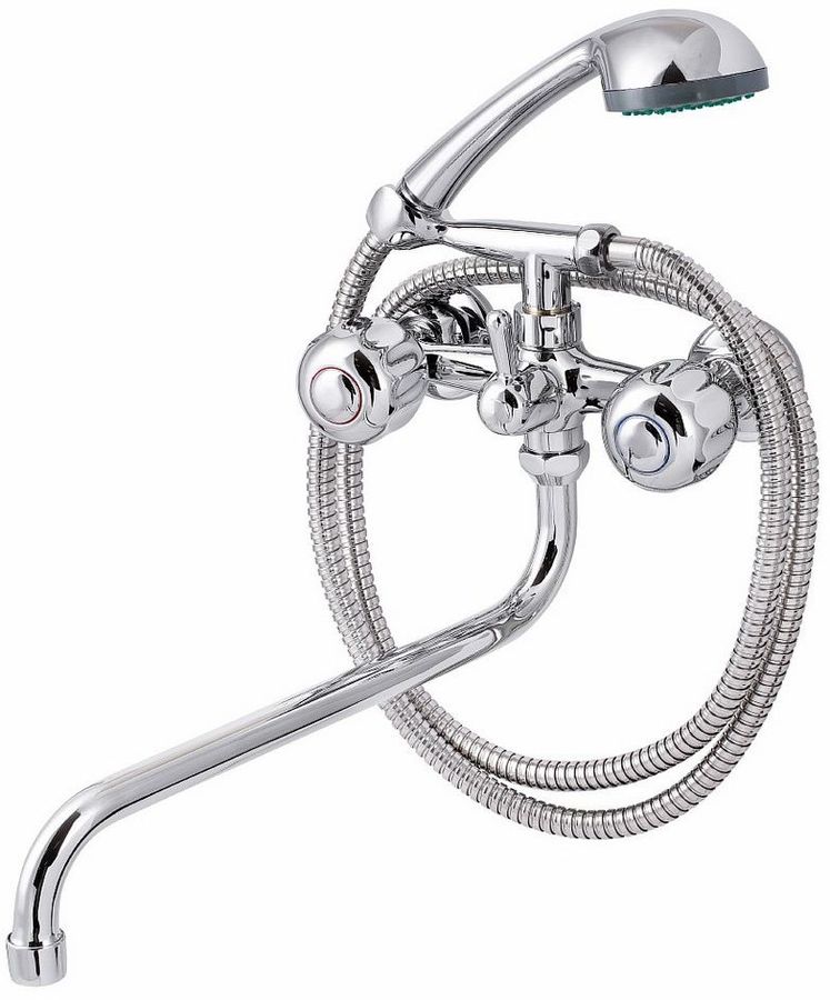 Смеситель для ванны и раковины PROFSAN-PSM Стандарт А ПСМ-156-30, хром ...