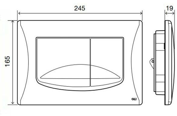 Характеристики Инсталляция для унитаза OLI OLI 80 [300572mri00 ...