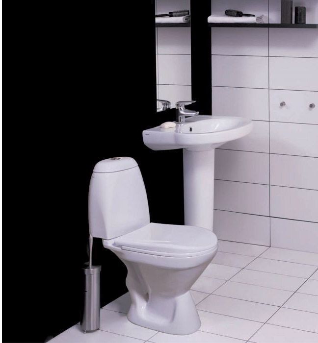 Унитаз Santek Римини WH501523 наполь.компакт (мех.повреждение) - купить ...