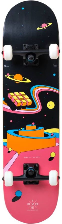 Характеристики Скейтборд Ridex Pluto ш.8" дл.31.6" ABEC 7 кол.:52x32мм ...