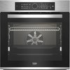 Духовой шкаф Beko BBIM12400XCS,  нержавеющая сталь/черный