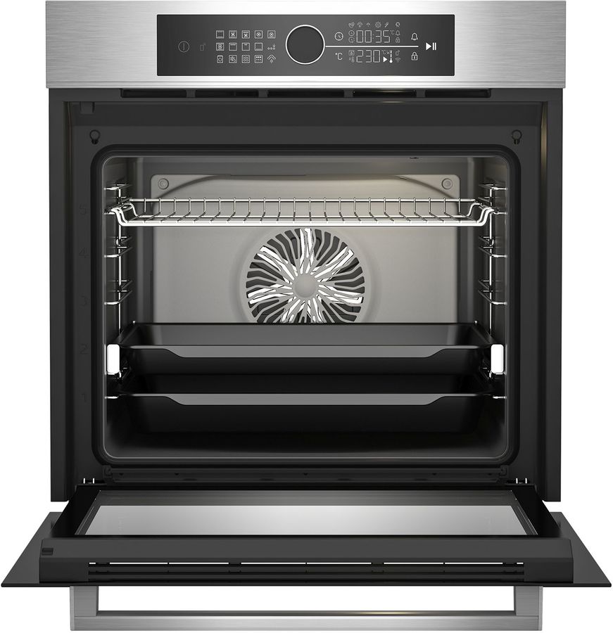 Духовой шкаф beko bre22305x нержавеющая сталь черный