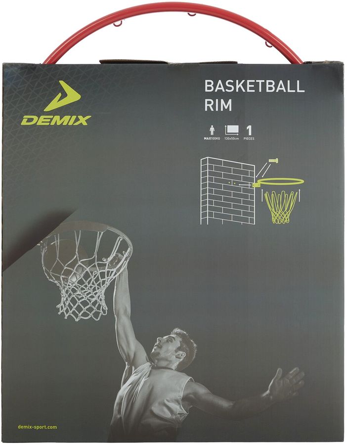 Кольцо баскетбольное для баскетбола DEMIX 114381-D2, для взрослых ...