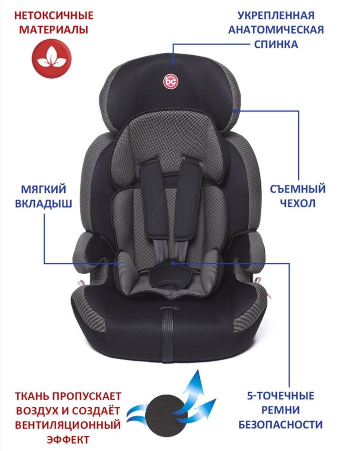 Автокресло babycare legion