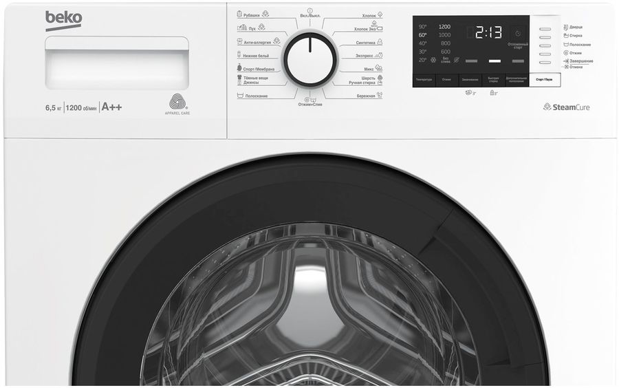 Стиральная машина beko wspe6h612w