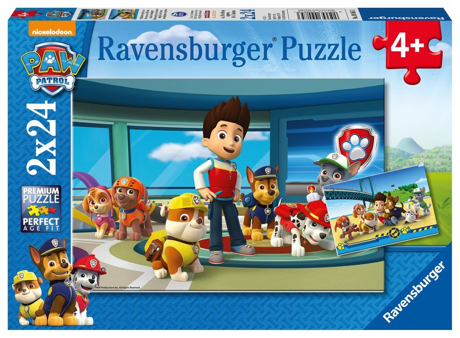 Пазл 3d ravensburger щенячий патруль 72 элемента