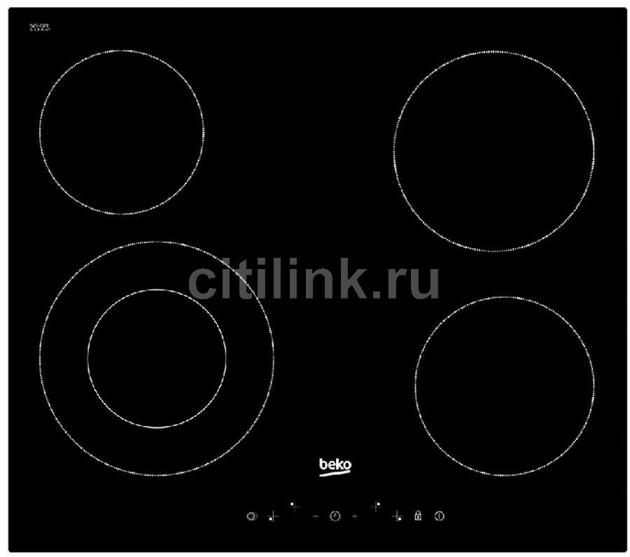 beko ceramic hob flashing a