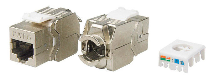Характеристики Модуль Hyperline (KJ8-8P8C-C6-180-TLS-SH-F-WH) информ ...