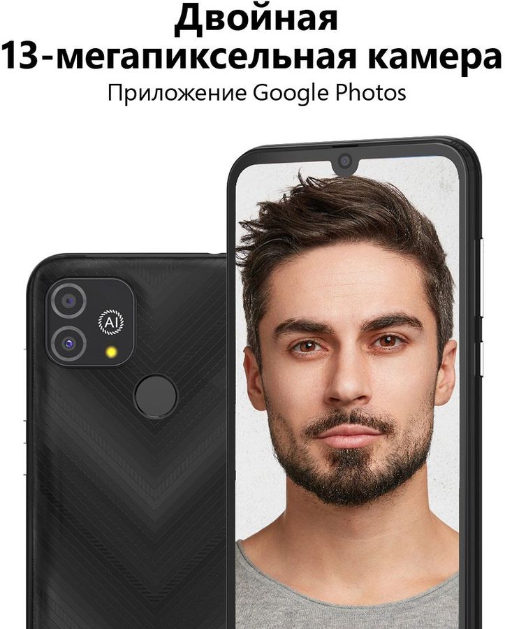 Характеристики Смартфон INOI A62 Lite 64Gb, синий(восстановленный ...