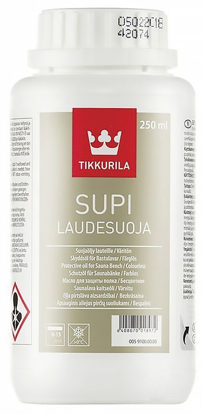 Масло для полков алкидное tikkurila supi laudesuoja