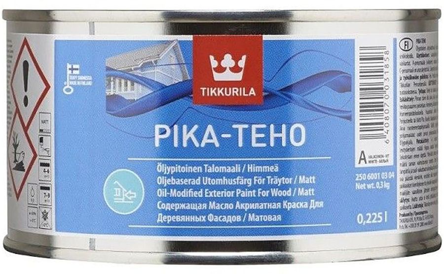 Краска Tikkurila Pika-Teho (25060030304) бесцв. л - купить в Ситилинк  | 1740775