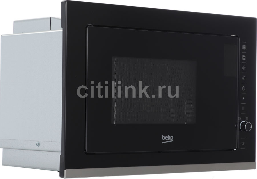 Микроволновая печь Beko BMGB 25333 X, встраиваемая, 25л, 900Вт, черный ...