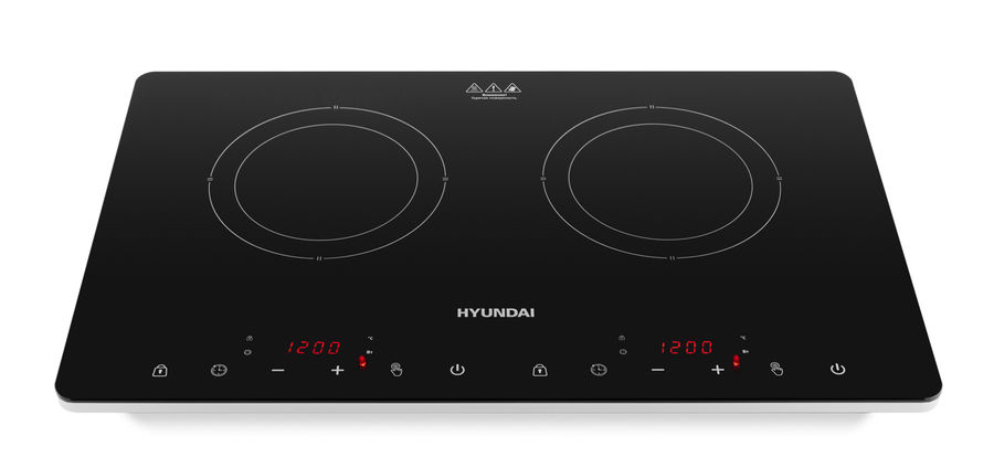 Плита Индукционная Hyundai HYC-0109 черный стеклокерамика (настольная ...