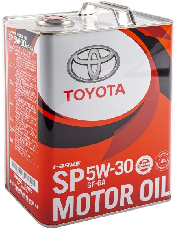 Характеристики  масло Toyota Motor Oil, 5W-30, 4л .