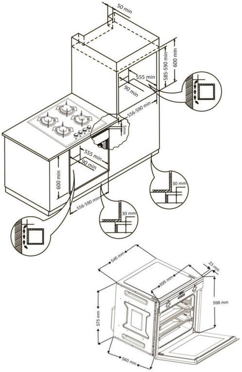 Духовой шкаф avex rbm 6090 w