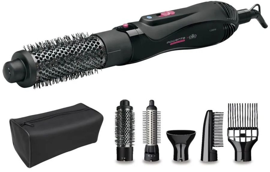 Характеристики Фен-щетка Rowenta CF8252F0, черный (1768694) смотреть в ...