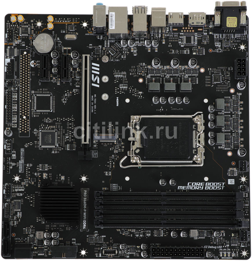Отзывы на Материнская плата MSI PRO B660M-P WIFI DDR4 в интернет ...