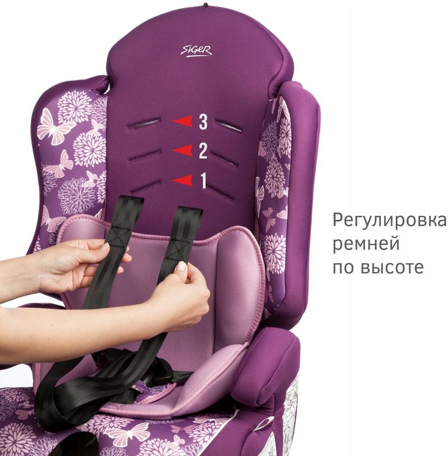 Характеристики Автокресло детское SIGER Трансформер Прайм, abstaction ...