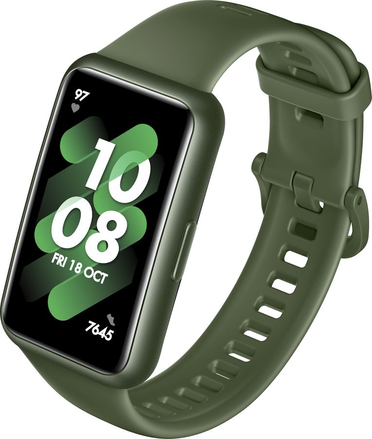 Фитнес-трекер Huawei Band 7 Leia-B19, темно-зеленый / темно-зеленый ...