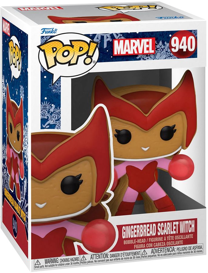 gingerbread scarlet witch funko pop