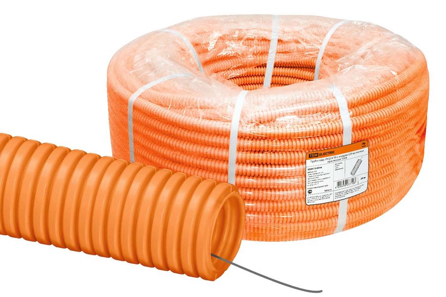 Труба гофр. гибкая ПНД Tdm Electric (SQ0413-0016) внеш.D=50мм с ...
