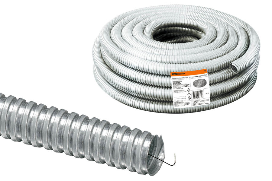 Характеристики Труба гофр. гибкая ПНД Tdm Electric (SQ0403-0004) внеш.D ...