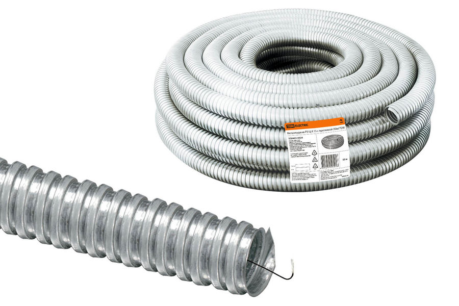 Труба гофр. гибкая ПНД Tdm Electric (SQ0403-0024) внеш.D=19мм с ...