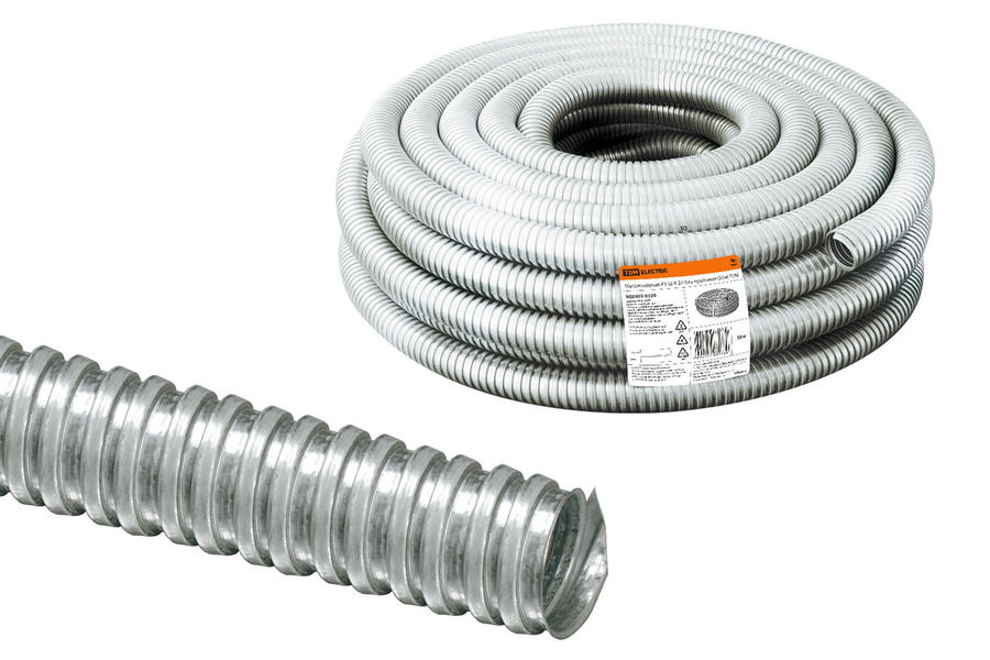 Труба гофр. гибкая ПНД Tdm Electric (SQ0403-0320) внеш.D=24мм 50м ...