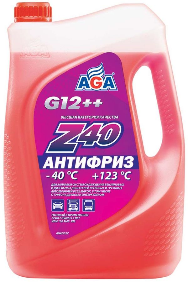 Антифриз aga z42 g12