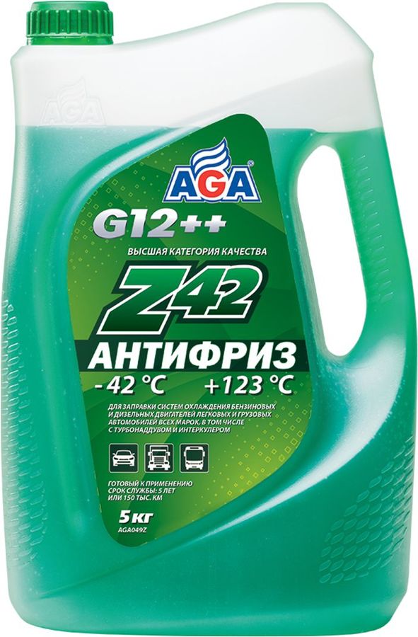 Антифриз aga z42 характеристики