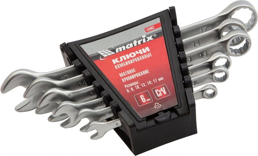 Характеристики Набор ключей MATRIX 15402, 6 предметов (1783253 ...