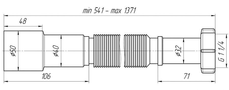 Характеристики Гофра Ани Пласт K216 для мойки (1795122) смотреть в СИТИЛИНК