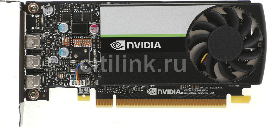 Видеокарта PNY NVIDIA T400 T400-4GB - купить в Ситилинк | 1796612