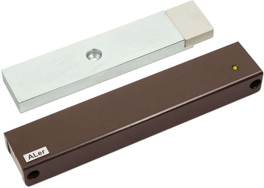 Характеристики Замок электромагнитный ALER AL-400 Premium, коричневый ...