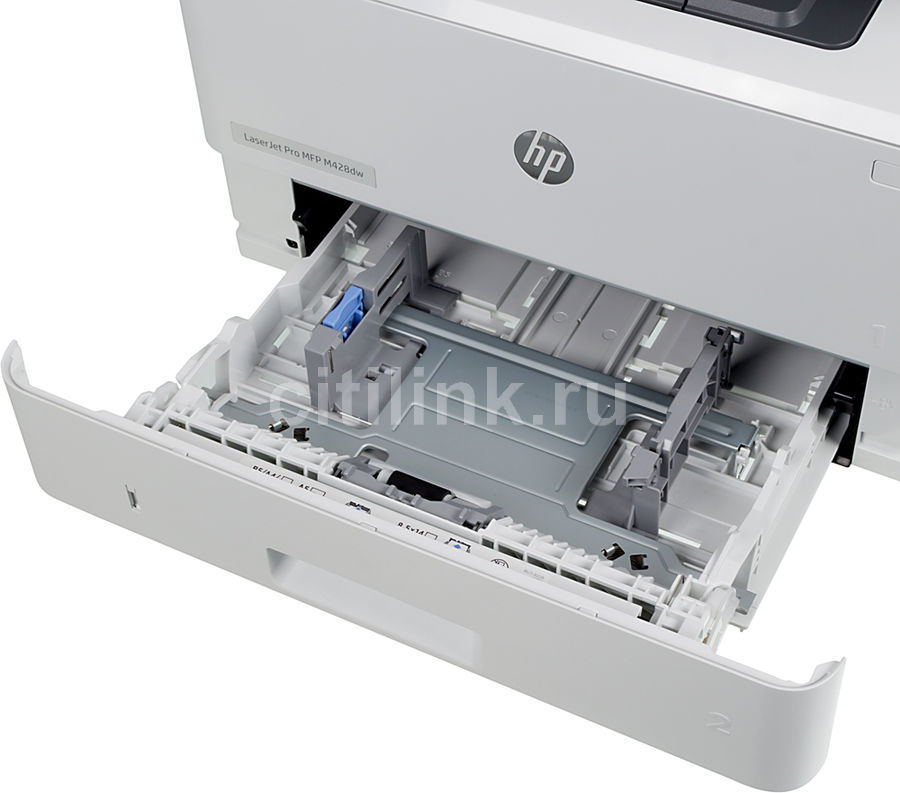 Характеристики МФУ лазерный HP LaserJet Pro RU M428dw черно-белая ...