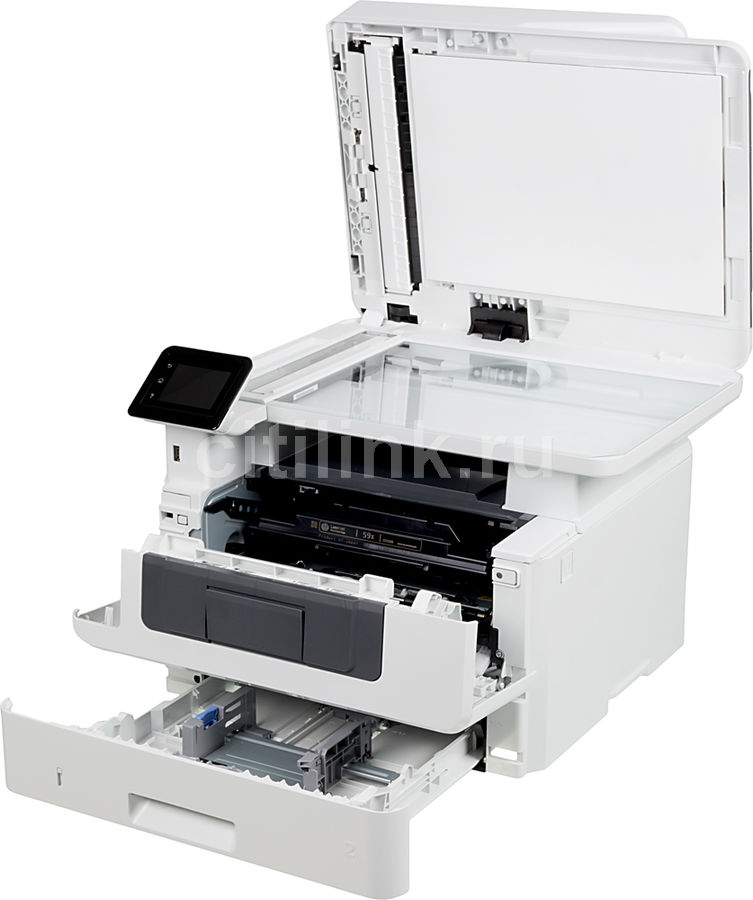 Характеристики МФУ лазерный HP LaserJet Pro RU M428dw черно-белая ...