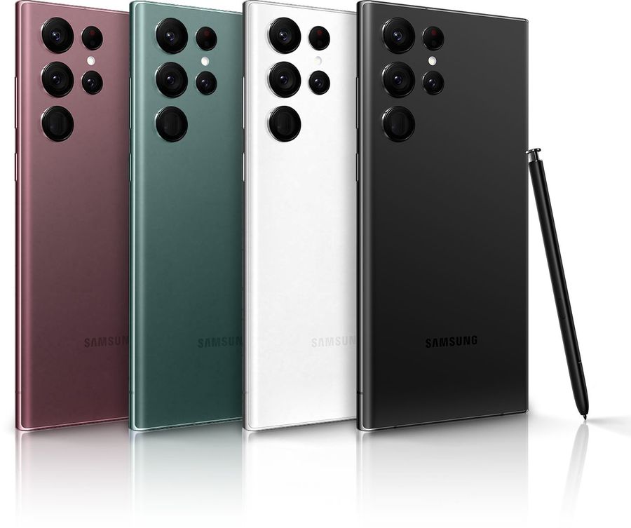 Смартфон Samsung Galaxy S22 Ultra 12/256Gb, SM-S908E, черный - купить в ...