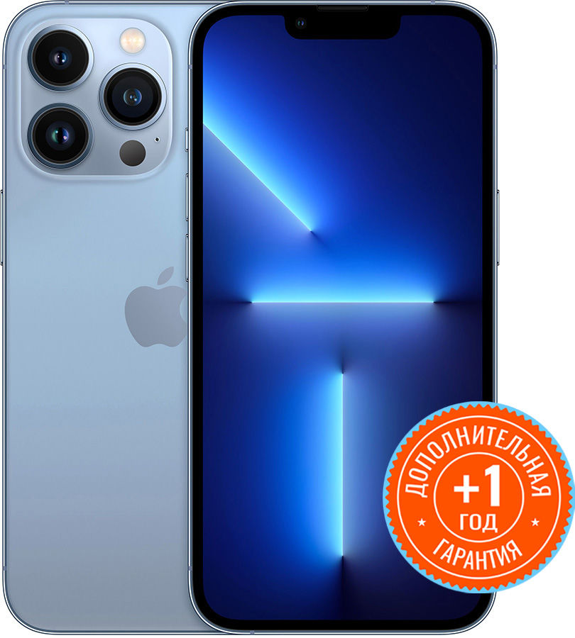 Смартфон Apple iPhone 13 Pro 256Gb, A2483, небесно-голубой - купить в ...