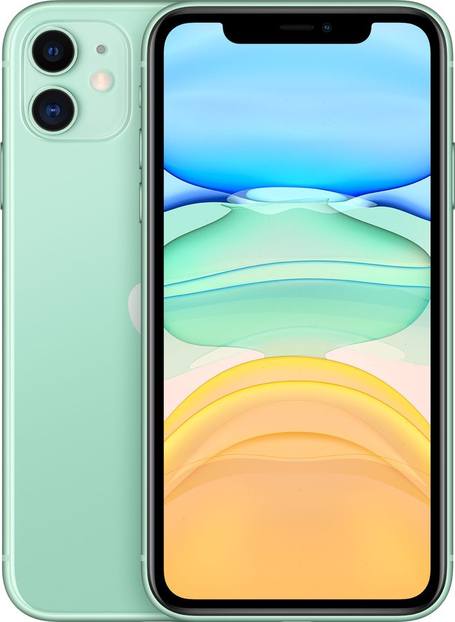 Смартфон Apple A2221 iPhone 11 64Gb белый (MHDC3ZP/A) Смартфон Apple A2221 iPhone 11 64Gb белый (MHDC3ZP/A)