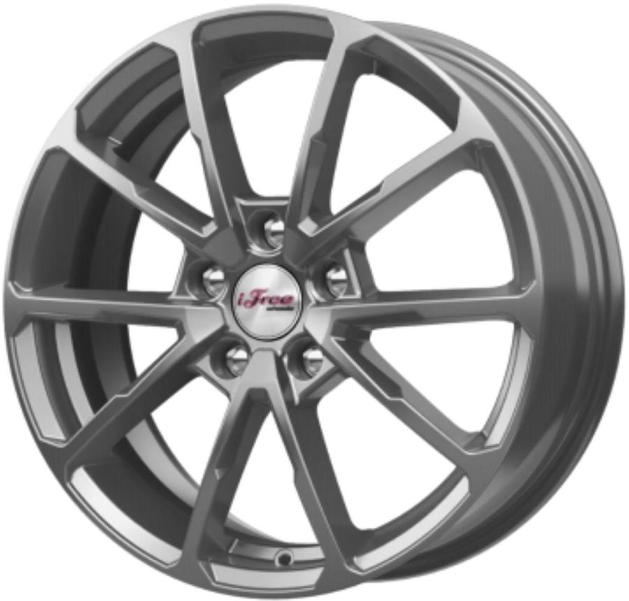 Диск автомобильный IFREE Skibidi литой, 17", 5х 114.3, ET-50, d 67.1 ...
