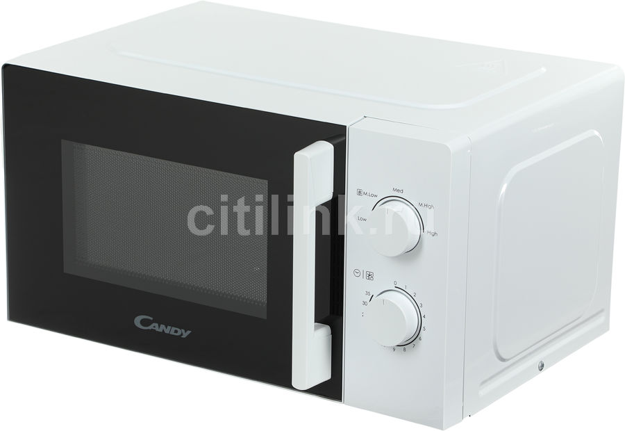 Микроволновая Печь Candy CMW20SMWLI-07 20л. белый/черный (плохая ...