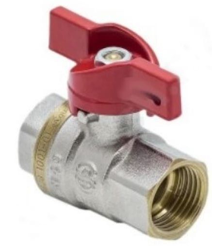 Характеристики Кран шаровый AQUASFERA Euro 1002-02, запорный, проходной ...