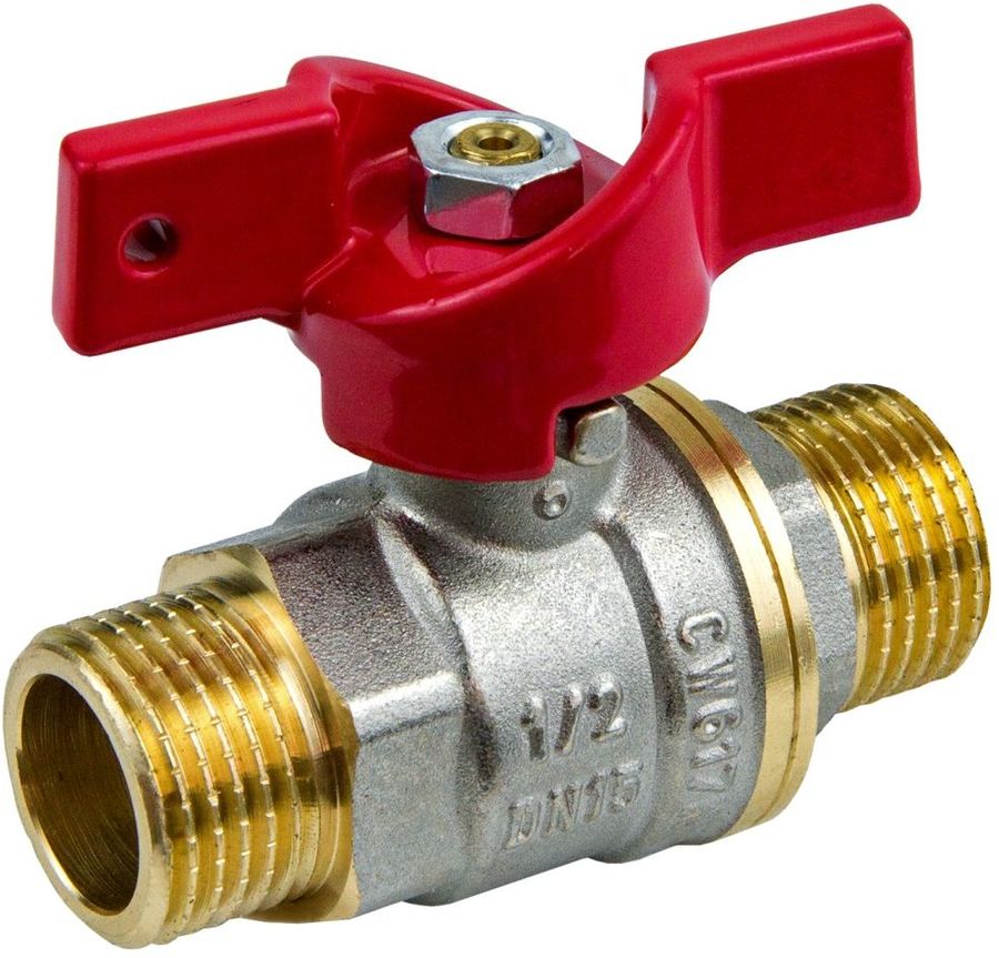 Характеристики Кран шаровый AQUASFERA Euro 1005-02, запорный, проходной ...