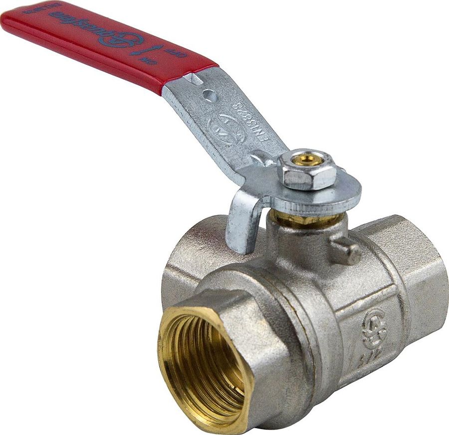 Кран шаровый AQUASFERA Euro 1020-02, запорный, проходной запорный, 3/4 ...