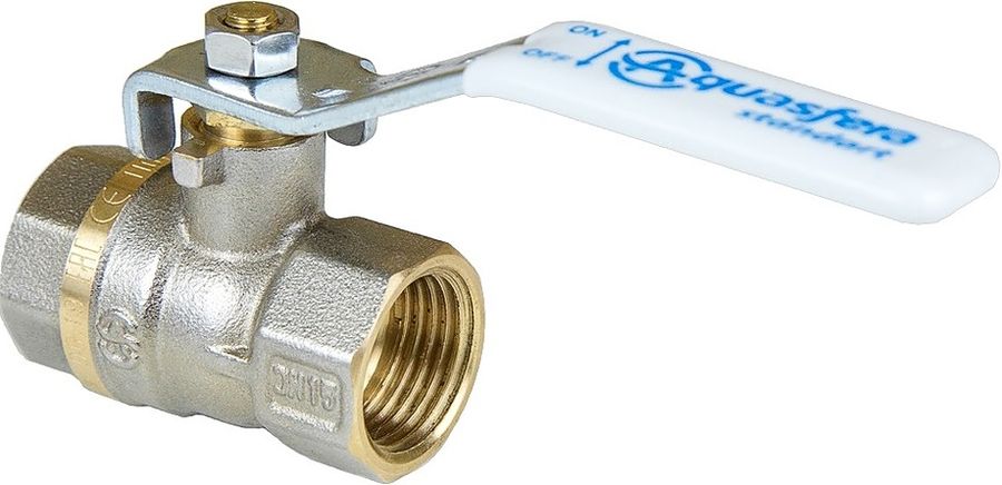 Характеристики Кран шаровый AQUASFERA Standard 1101-05, запорный ...