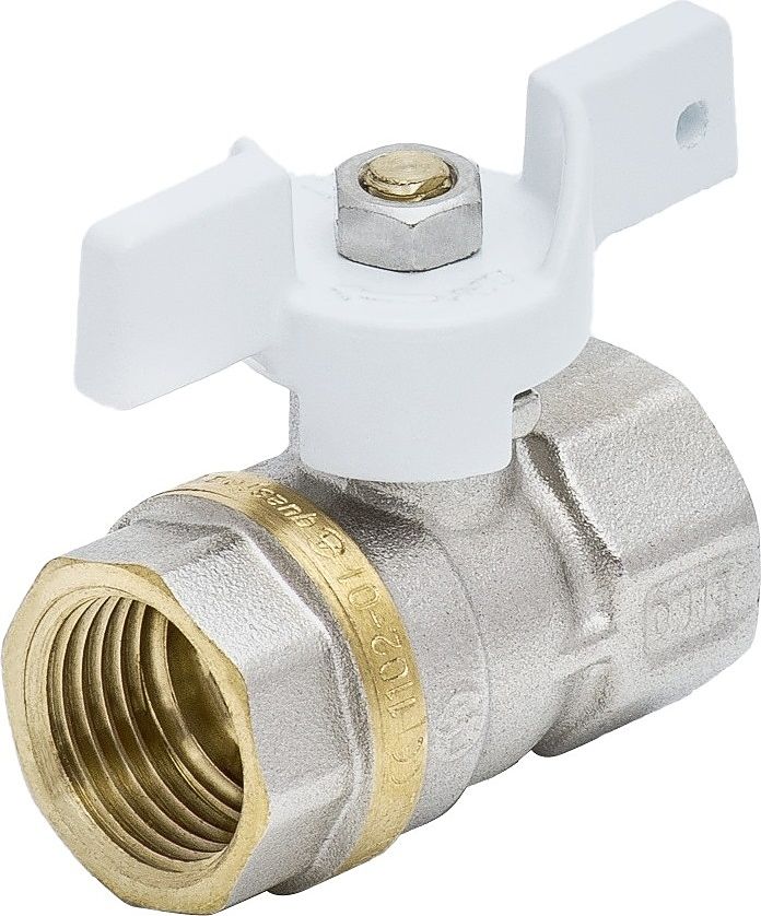 Кран шаровый AQUASFERA Standard 1102-03, запорный, проходной запорный ...